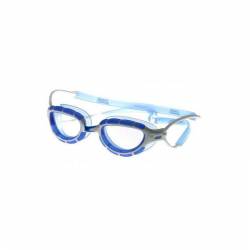Zoggs Predator  Silver/Blue/White Lente Clear