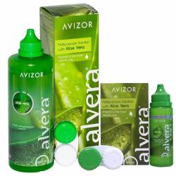 Liquido lentillas ALVERA SOLUCION UNICA 350 ML