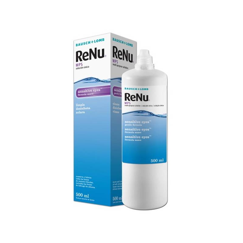 Liquido lentillas RENU MPS 500ml