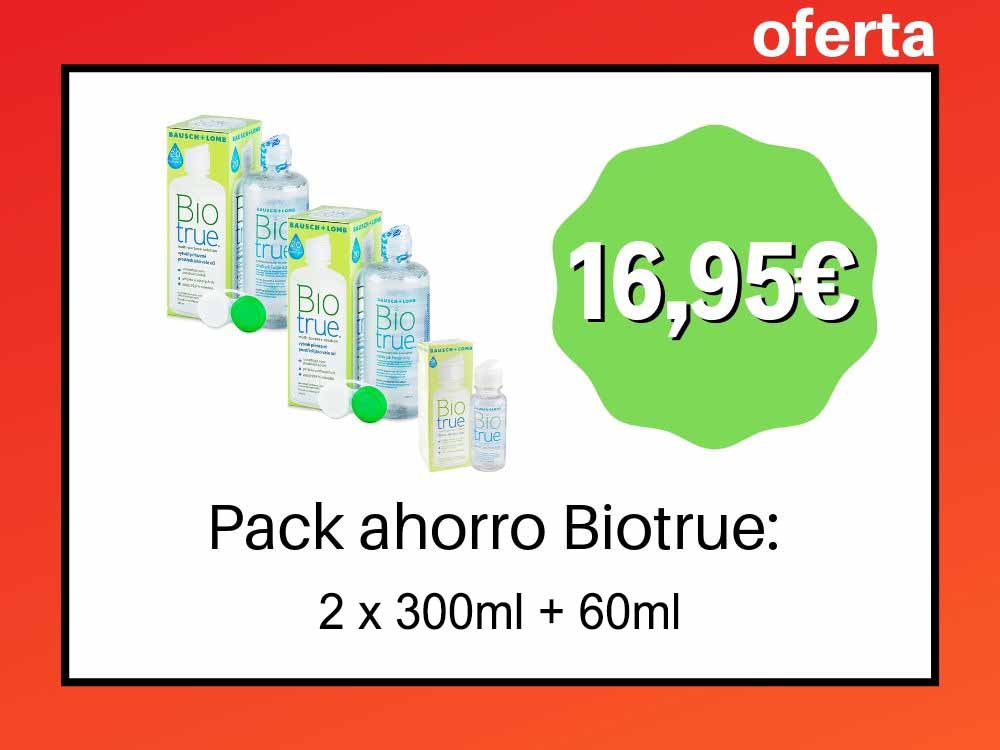 Pack Biotrue 2 x 300ml